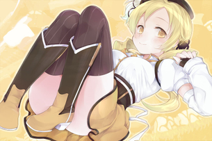 巴マミの悩殺必死のセクシーポーズのエロ画像！【魔法少女まどか☆マギカ】
