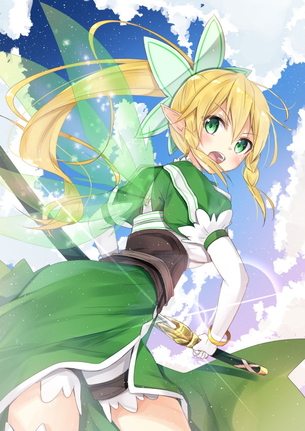 桐ヶ谷直葉のどエロい二次エロ画像がいっぱいおっぱい！【ソードアート・オンライン】
