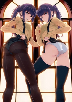 【二次】ローアングルのメチャシコで可愛い女の子のエッチな画像