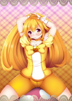 キュアピースのどエロい二次エロ画像がいっぱいおっぱい！【プリキュア】