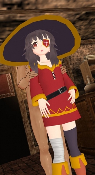 【この素晴らしい世界に祝福を！】めぐみんとハメハメ濃厚Hがしたくなる二次エロ画像