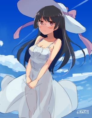 【エロ画像】艦隊これくしょんのエロコスプレの参考にしたくなる鳥海のキャラクター画像