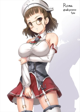 【艦隊これくしょん】ローマのかっこいい・かわいい二次エロ画像
