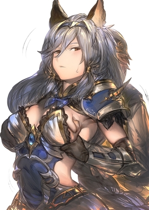 【グランブルーファンタジー】エルーン族のイキ顔になってるドエロい抜ける画像