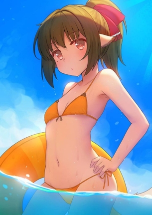 水着の至高vs究極のエロ画像