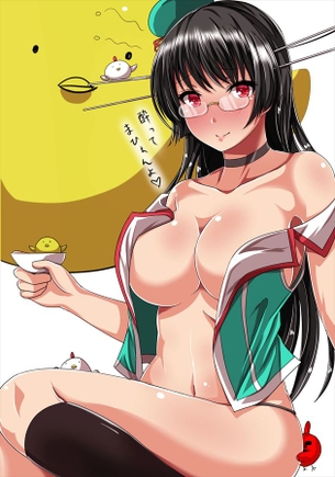 鳥海のおっぱいを好き放題ヤリ放題な二次エロ画像【艦隊これくしょん】