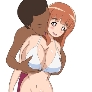 【エロ画像】武部沙織とエッチする妄想をしたときにありがちな展開！(ガールズ&パンツァー)