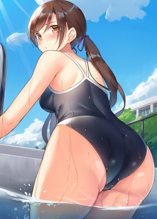 今すぐ触りたい！えっちで魅力的なお尻を持つ女の子の二次元エロ画像