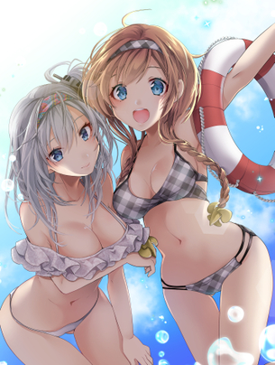 【艦隊これくしょん】照月がオナニーしているのを想像して即抜き二次エロ画像