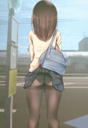 【画像】JKさん、カバンがスカートに引っかかってしまいパンツが丸見えなのに気付かないwwwwwwww