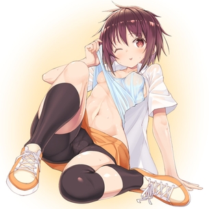 【2次】スパッツが下半身にピッチリと密着しちゃってる女の子のエロ画像その22