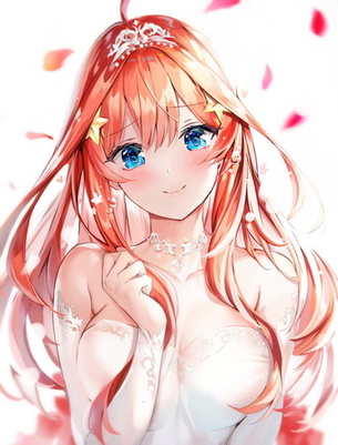 五月の悩殺必死のセクシーポーズのエロ画像！【五等分の花嫁】