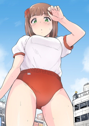思い切り吸いたくなる汗が染み込んだブルマ画像集 その2