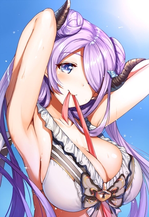 【二次】グランブルーファンタジー（グラブル）の豊満ボディ、ナルメアお姉さんのエロ画像まとめ！No.02【20枚】