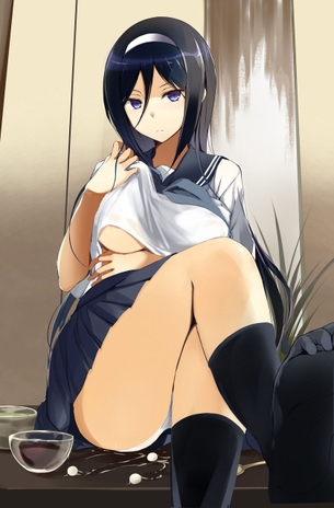 挟まれたい綺麗な太ももをした女の子の画像集