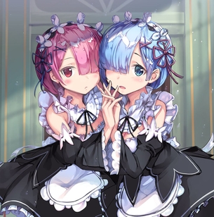 【二次】Re:ゼロから始める異世界生活の双子メイド、レム＆ラムちゃんのエロ画像まとめ！No.02【20枚】