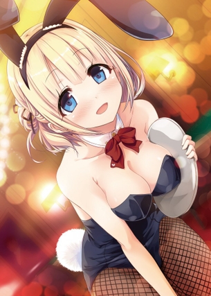 バニーガールの二次エロ画像を愛でる。