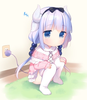【二次】小林さんちのメイドラゴン、カンナちゃんのマジやばい画像まとめ！No.01【20枚】