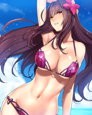 【二次】Fate/GrandOrderランサーのサーヴァント、エロさは最高クラス！スカサハの画像まとめ！No.02【20枚】