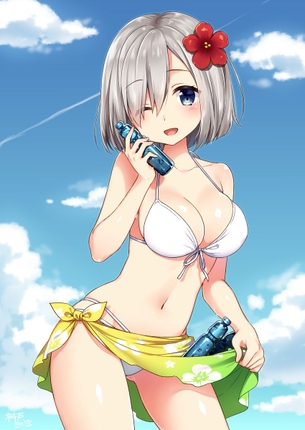 【二次】艦これ（艦隊これくしょん）、乳風こと浜風ちゃんのおっぱいエロ画像まとめ！No.20【20枚】