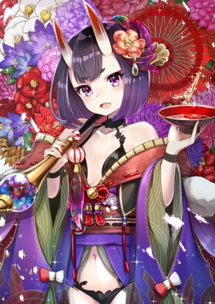 【二次】Fate/Grand Order、酒呑童子のはんなりとした画像まとめ！No.01【20枚】