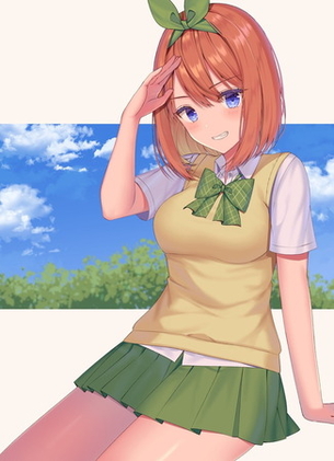 【五等分の花嫁】四葉のエッチでがっつり抜けるエロ画像