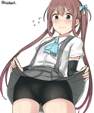クッソ可愛いスパッツ系美少女で妄想！ハメ撮り中出し！