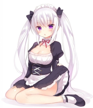 Hないたずらをしたくなるメイドのエロ画像
