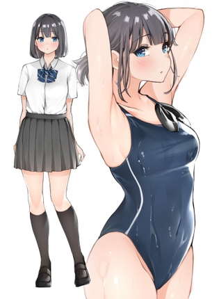 わきフェチの二次エロ画像で抜きたい！