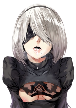 【二次エロ】ニーアオートマタ、2Bちゃんの美しすぎる画像まとめ！No.04【20枚】