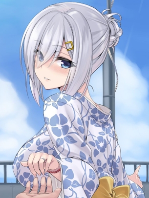 【二次】艦これ（艦隊これくしょん）、乳風こと浜風ちゃんのおっぱいエロ画像まとめ！No.26【20枚】