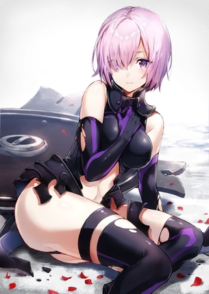 【二次】Fate/Grand Orderのシールダー、マシュ・キリエライトちゃんのちょいエロな画像まとめ！No.01【20枚】