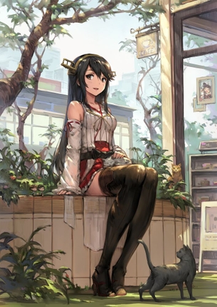 【二次】艦これ（艦隊これくしょん）金剛型戦艦の三女、榛名のエロ画像まとめ！No.04【20枚】