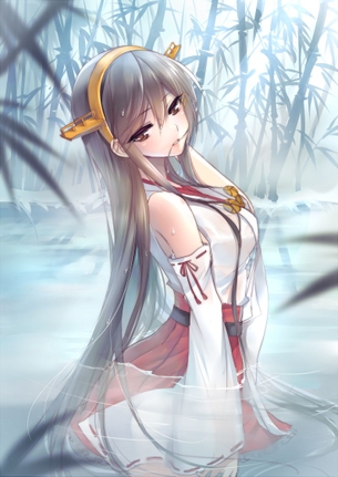 【二次】艦これ（艦隊これくしょん）金剛型戦艦の三女、榛名のエロ画像まとめ！No.03【22枚】