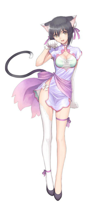チャイナドレスのえっちなやつ