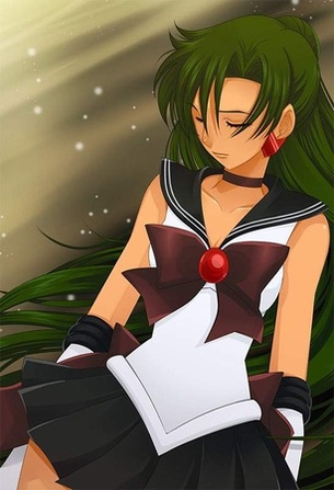 【美少女戦士セーラームーン】セーラープルートのオナネタにできる二次エロ画像
