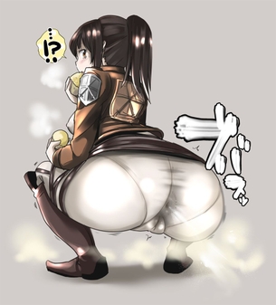 【進撃の巨人】こんな超絶エッロエロなサシャの抜ける二次エロ画像があったのか？！