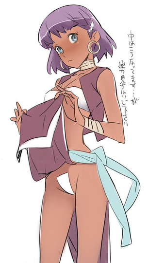 快楽に堕ちそうになってるアヘ顔のナディア抜けるエロ画像！【ふしぎの海のナディア】