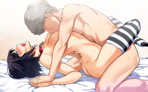 正常位の二次エロ画像でいい夢みましょ♪