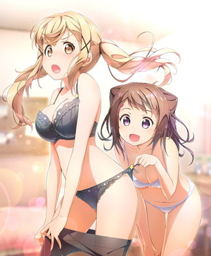 【バンドリ！（BanG Dream!）】市ヶ谷有咲の可愛いHな二次エロ画像