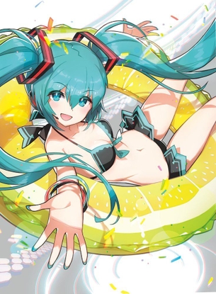 【ボーカロイド】初音ミクとハメハメ濃厚Hがしたくなる二次エロ画像