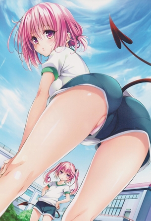 【神画像】ToLOVEるのモモちゃんのバランス良好エッチボディwwwwwwww