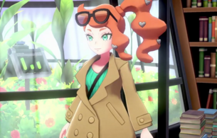 『ポケットモンスター ソード・シールド』エロいパイスラのおっぱいセーターお姉さん『ソニア』