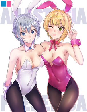 【2次】セクシーな バニーガール 姿の美少女 二次エロ画像  その33【バニーガール】