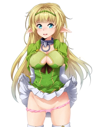 【異世界魔王】豊乳エルフ、シェラ・L・グリーンウッドちゃんのエロ画像 その2