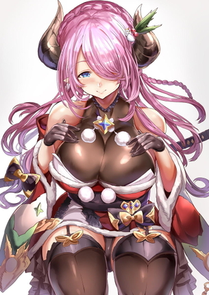 お姉ちゃんと…【グランブルーファンタジー】ナルメア のエロ画像♥ ③