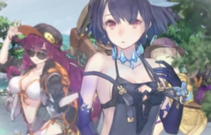 『シノアリス』エロい女の子たちのキャンプ姿の新ジョブでエロいおっぱいとかの水着衣装！