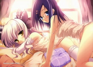 百合・レズ画像で今夜もイチャラブ妄想！「やっ♥ダメェ♥そこぉ♥そこいじめないでぇ♥」