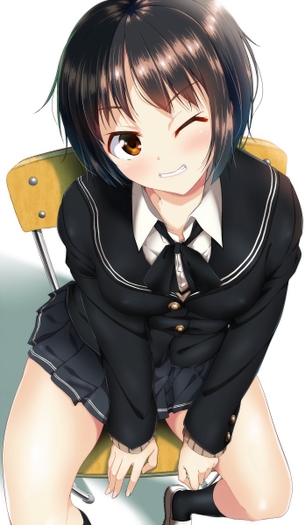 制服のたまらないスケベ画像 制服ってほんとにいいよな。