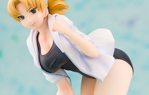 『NARUTO-ナルト-』テマリのエロいおっぱいとかムチムチの水着姿のエロフィギュア！